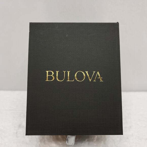 Bulova Classic Diamond Stainless Steel Quartz Ladies Watch